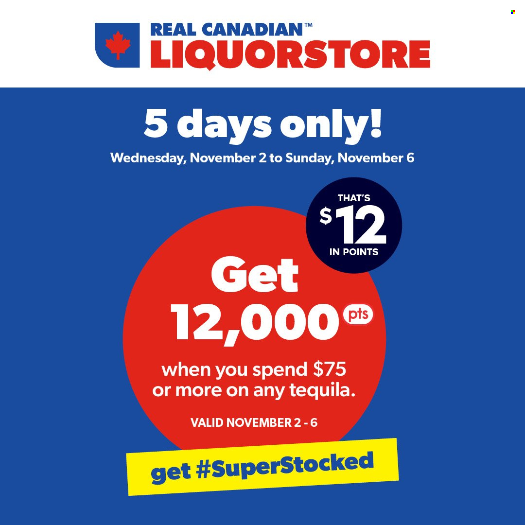 Real Canadian Liquorstore flyer - November 02, 2022 - November 06, 2022. Page 1