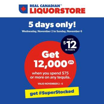 Circulaire Real Canadian Liquorstore - 02 Novembre 2022 - 06 Novembre 2022.