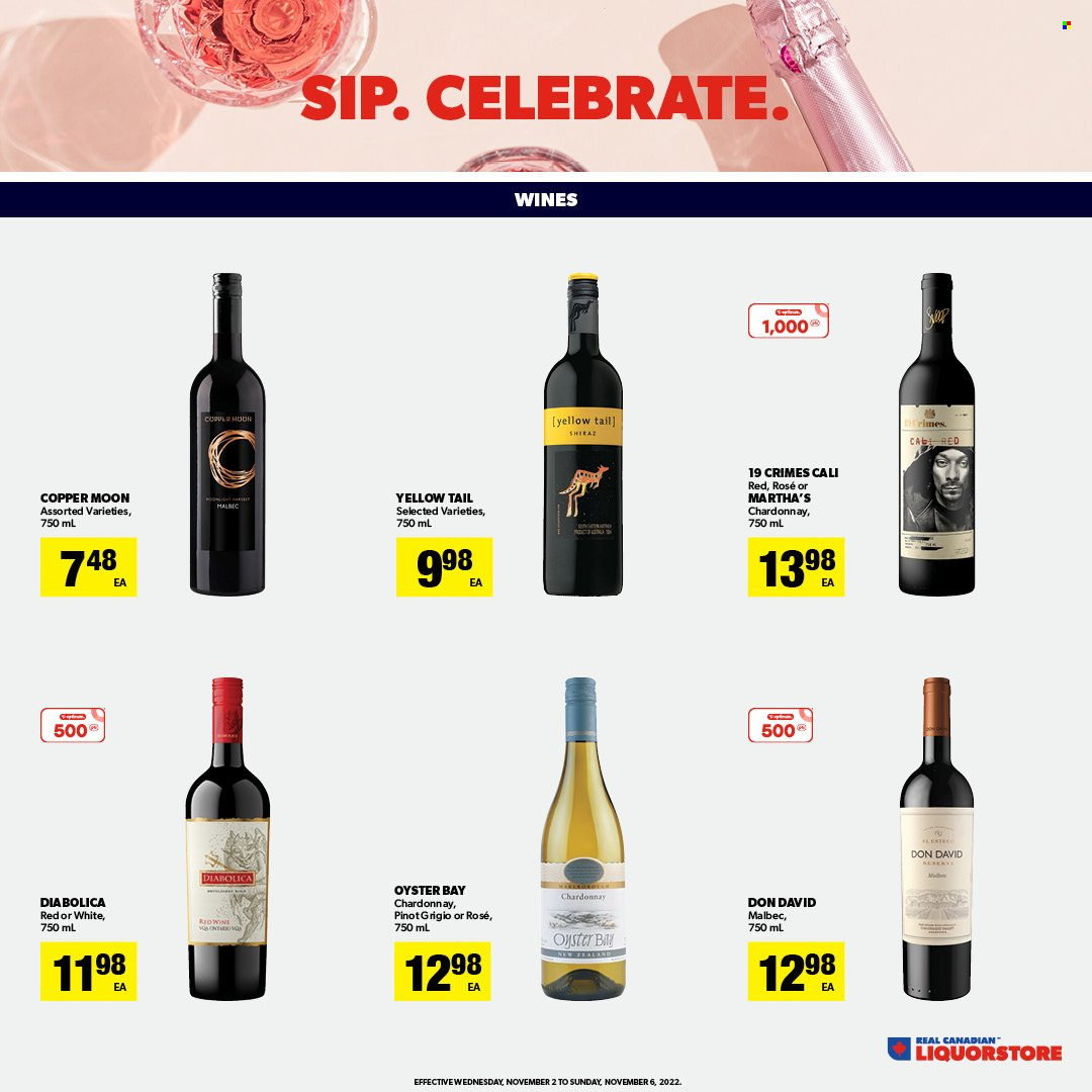 Real Canadian Liquorstore flyer - November 02, 2022 - November 06, 2022. Page 6