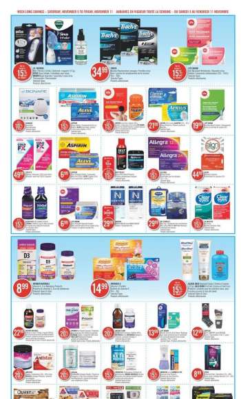 Shoppers Drug Mart Flyer - November 05, 2022 - November 11, 2022.
