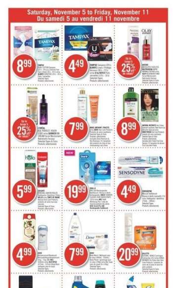 Shoppers Drug Mart Flyer - November 05, 2022 - November 11, 2022.