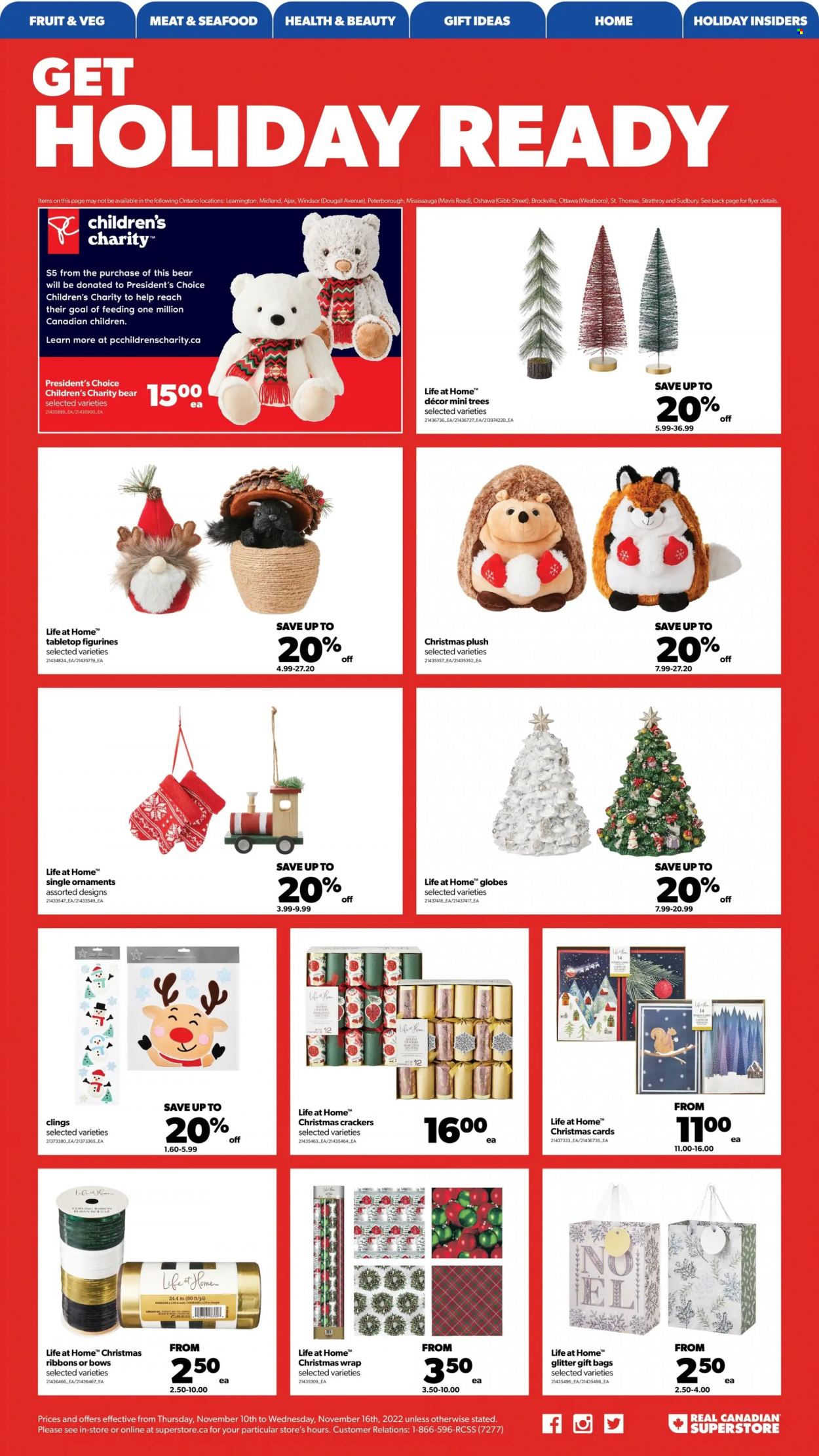 Real Canadian Superstore flyer - November 10, 2022 - November 16, 2022. Page 20