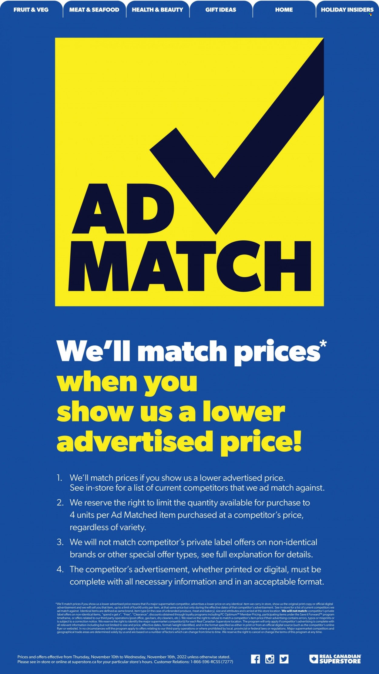 Real Canadian Superstore flyer - November 10, 2022 - November 16, 2022. Page 22