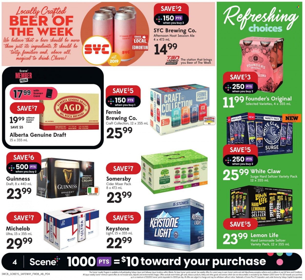 Sobeys Liquor flyer - November 10, 2022 - November 16, 2022. Page 4