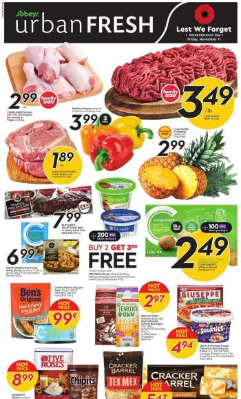Sobeys Urban Fresh Flyer - November 10, 2022 - November 16, 2022.