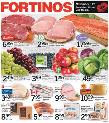 Fortinos Flyer - November 10, 2022 - November 16, 2022.