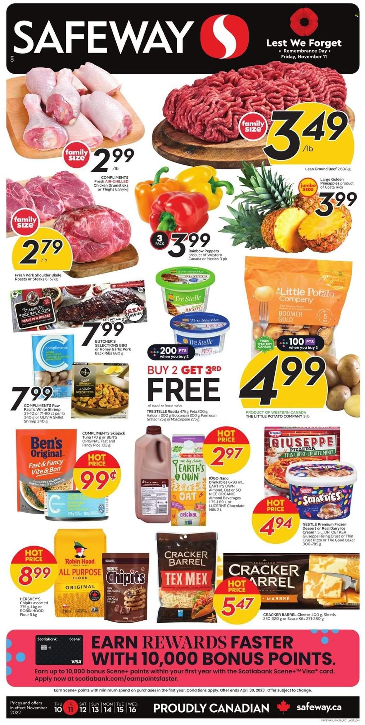 Safeway flyer - November 10, 2022 - November 16, 2022. Page 1