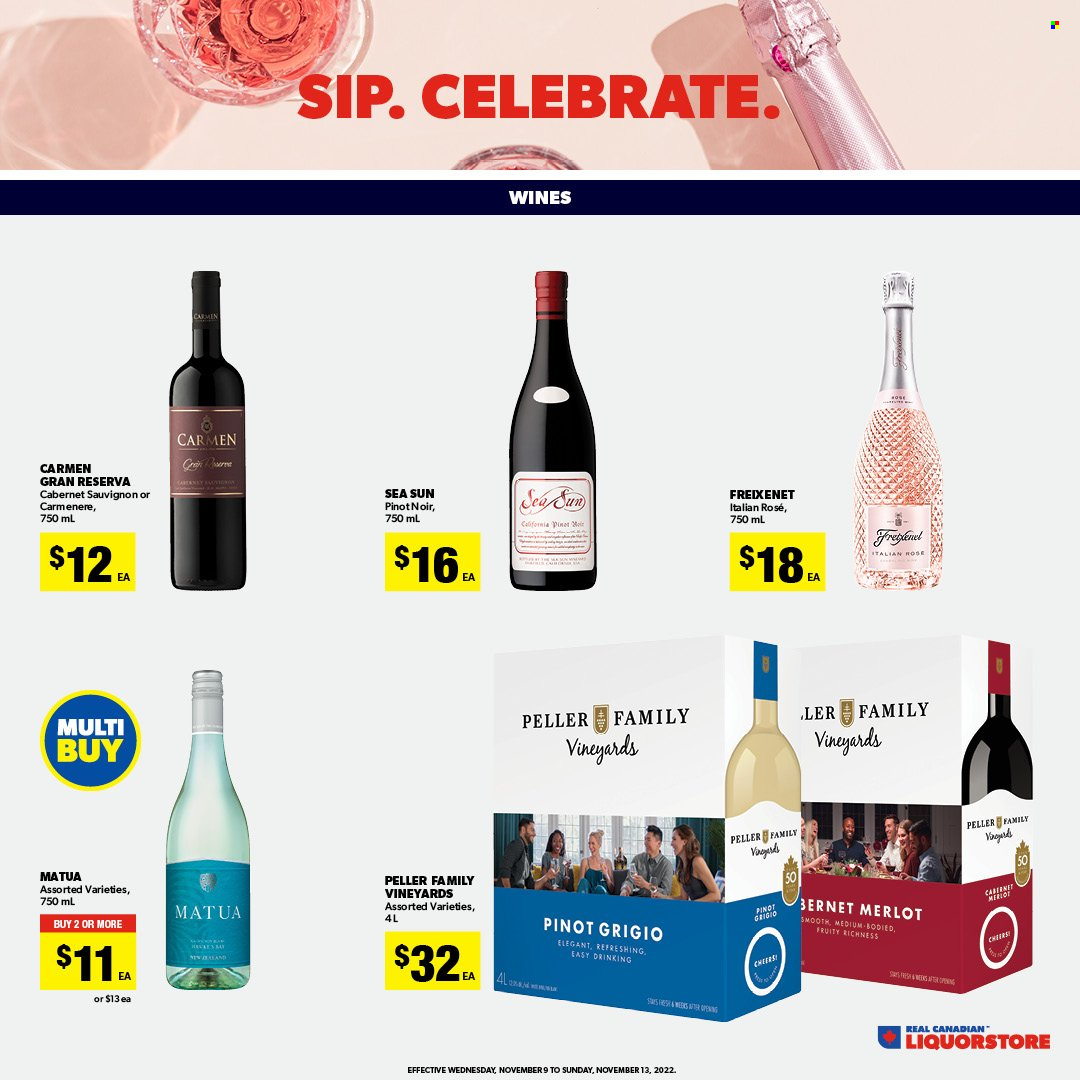 Real Canadian Liquorstore flyer - November 09, 2022 - November 13, 2022. Page 3