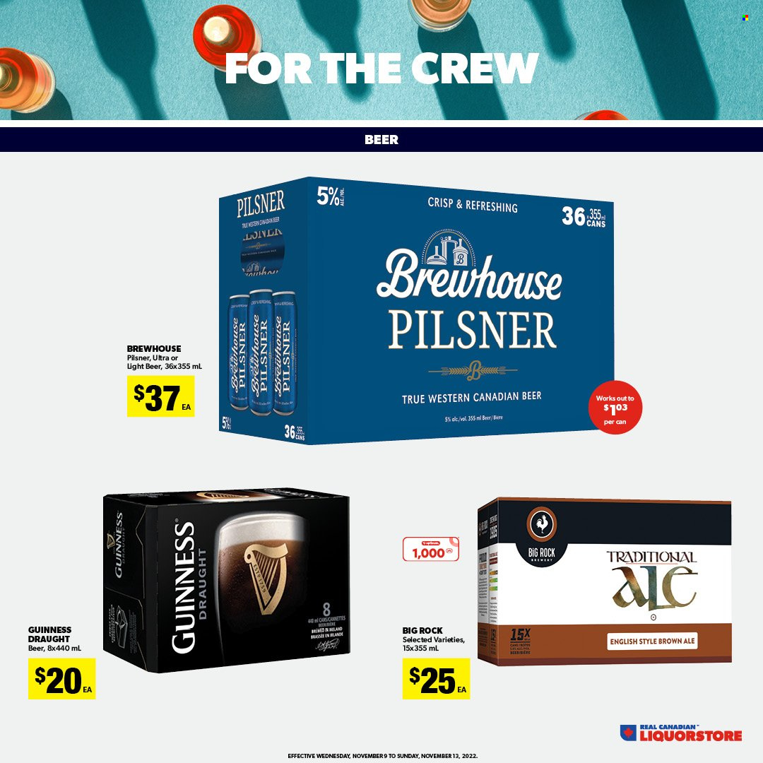 Real Canadian Liquorstore flyer - November 09, 2022 - November 13, 2022. Page 7