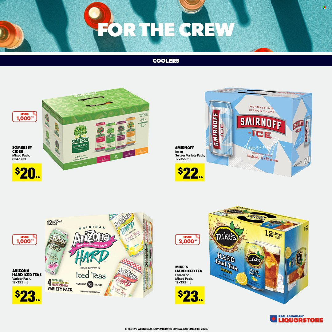 Real Canadian Liquorstore flyer - November 09, 2022 - November 13, 2022. Page 8