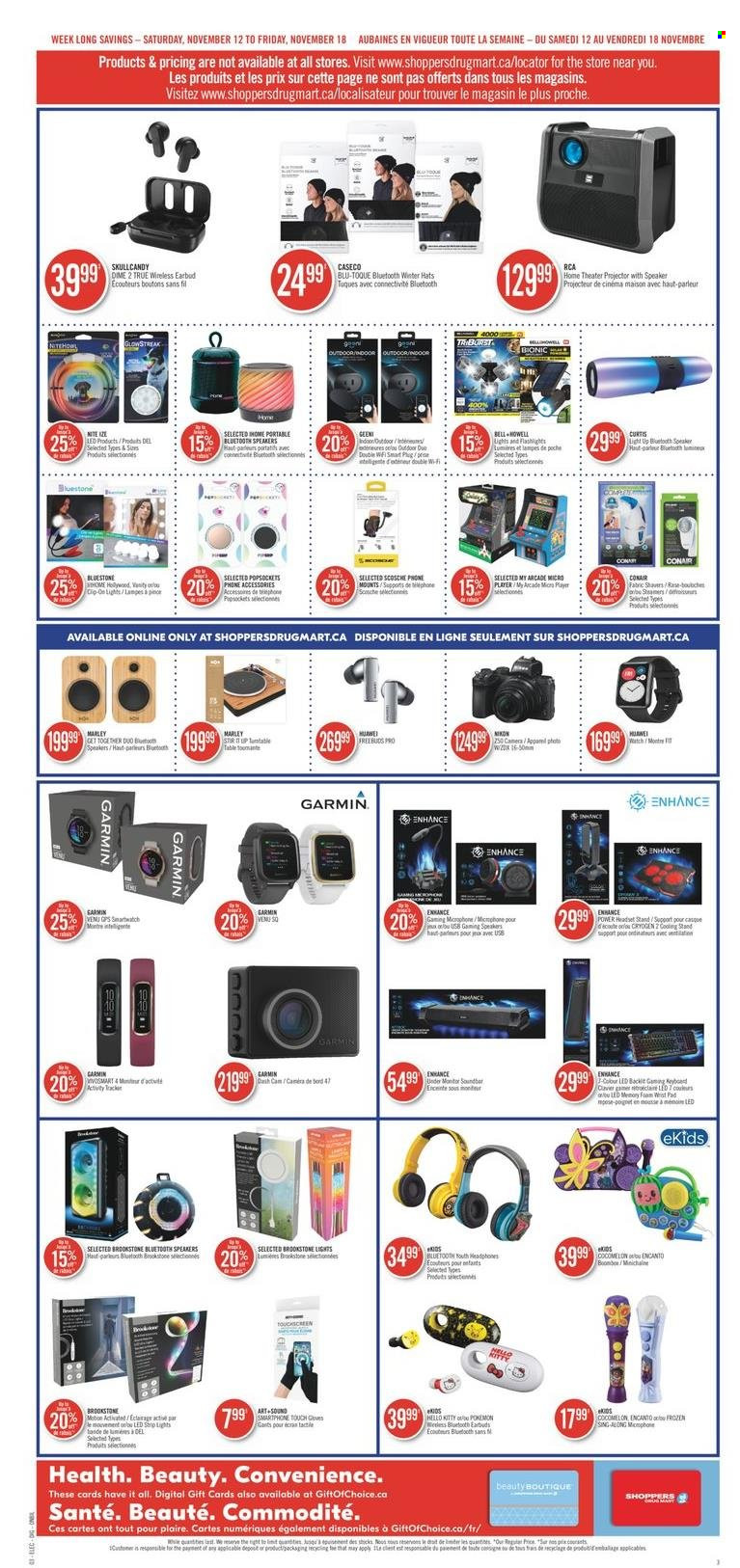 Shoppers Drug Mart flyer - November 12, 2022 - November 18, 2022. Page 11