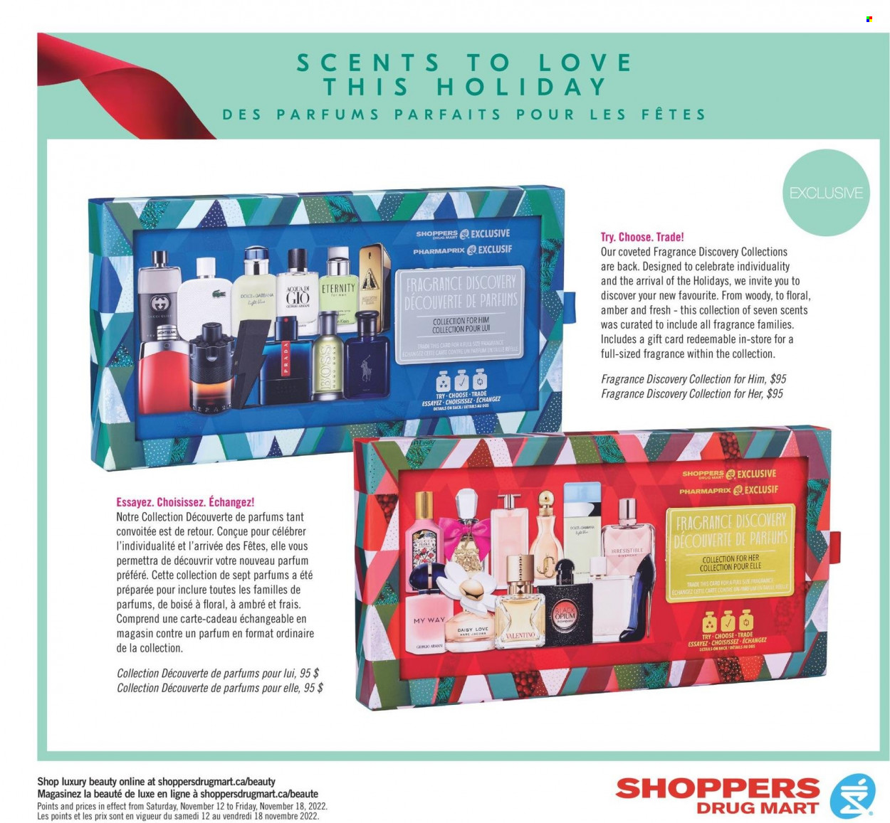 Shoppers Drug Mart flyer - November 12, 2022 - November 18, 2022. Page 15