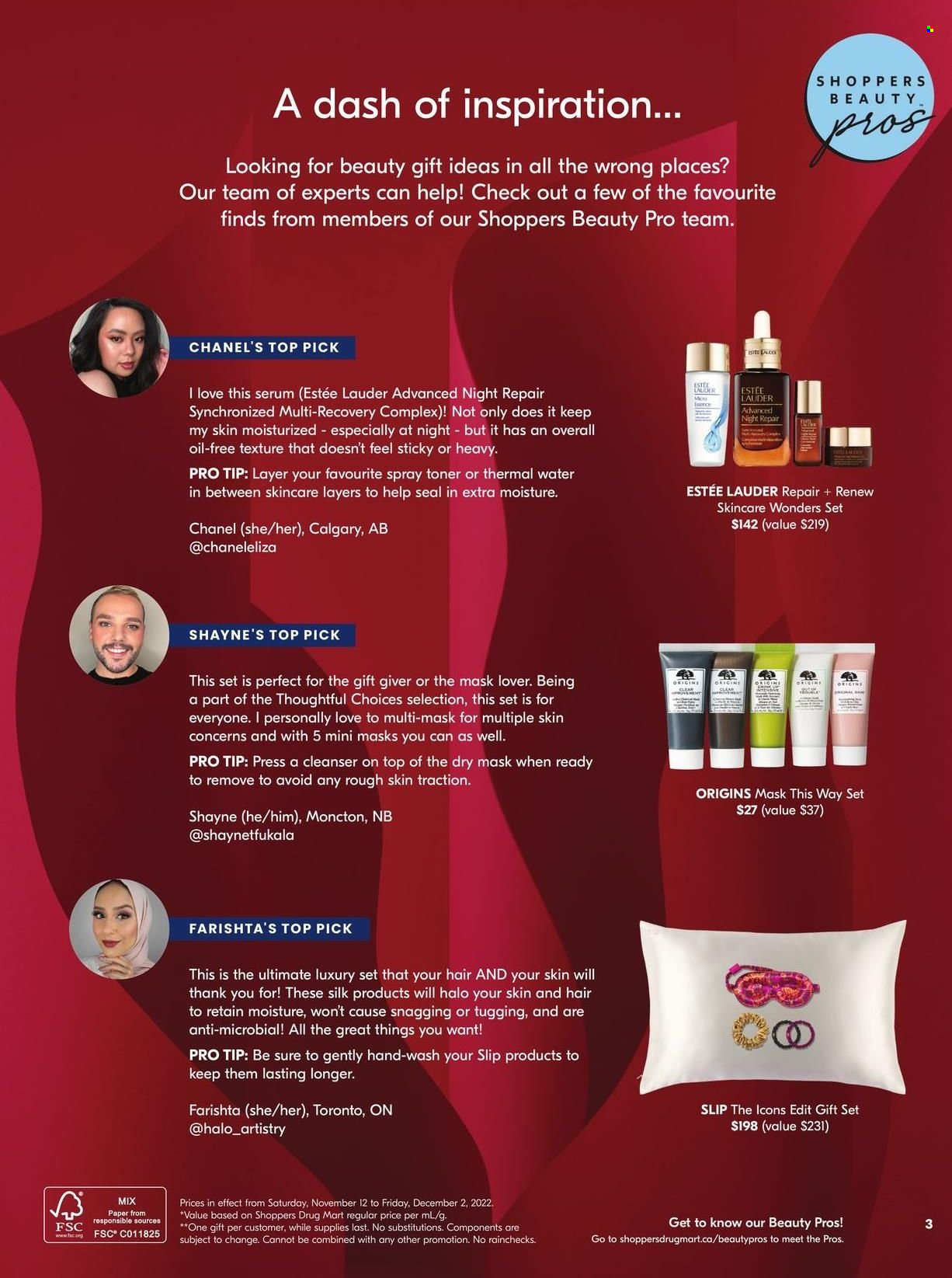 Shoppers Drug Mart flyer - November 12, 2022 - December 02, 2022. Page 3
