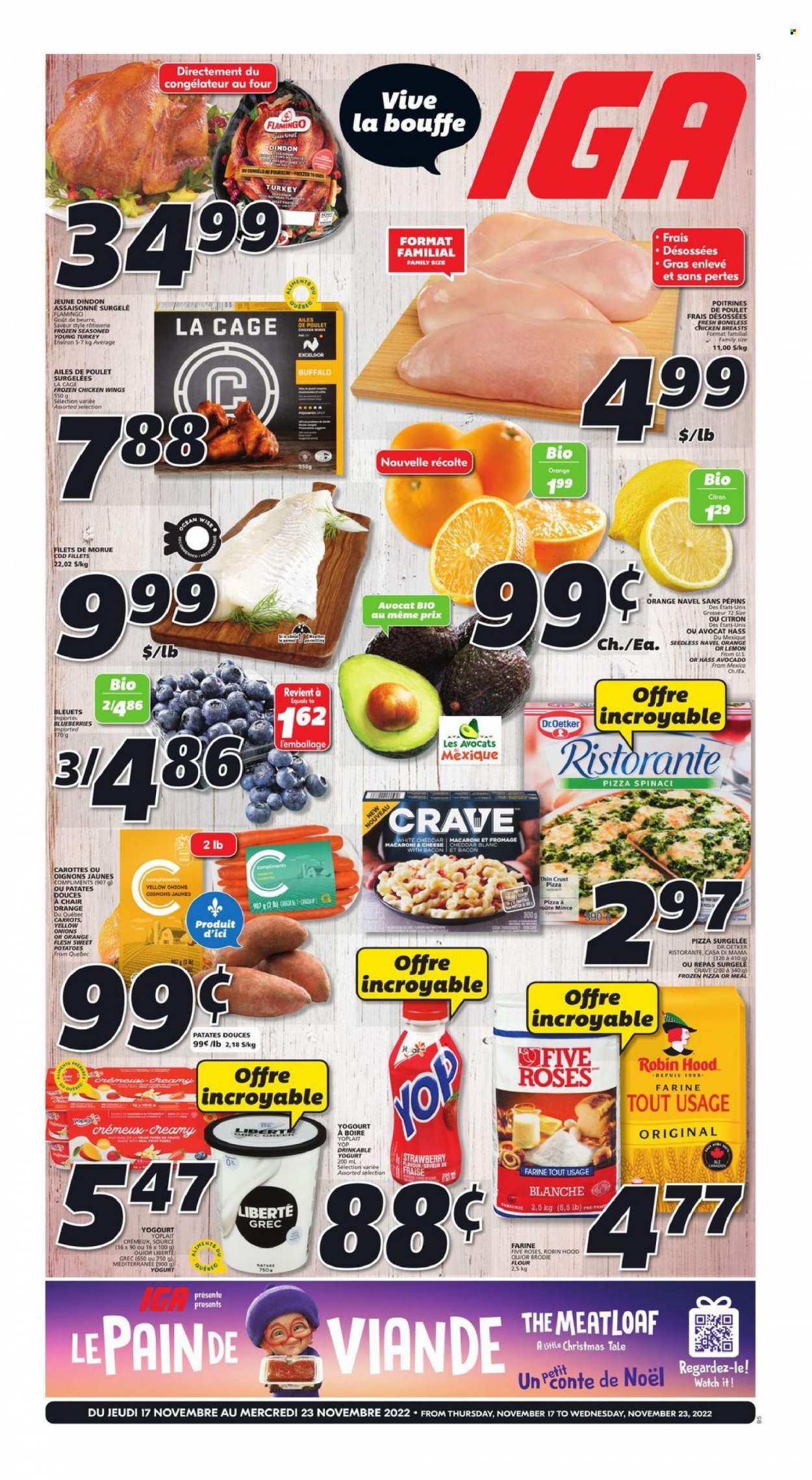 IGA flyer - November 17, 2022 - November 23, 2022. Page 1