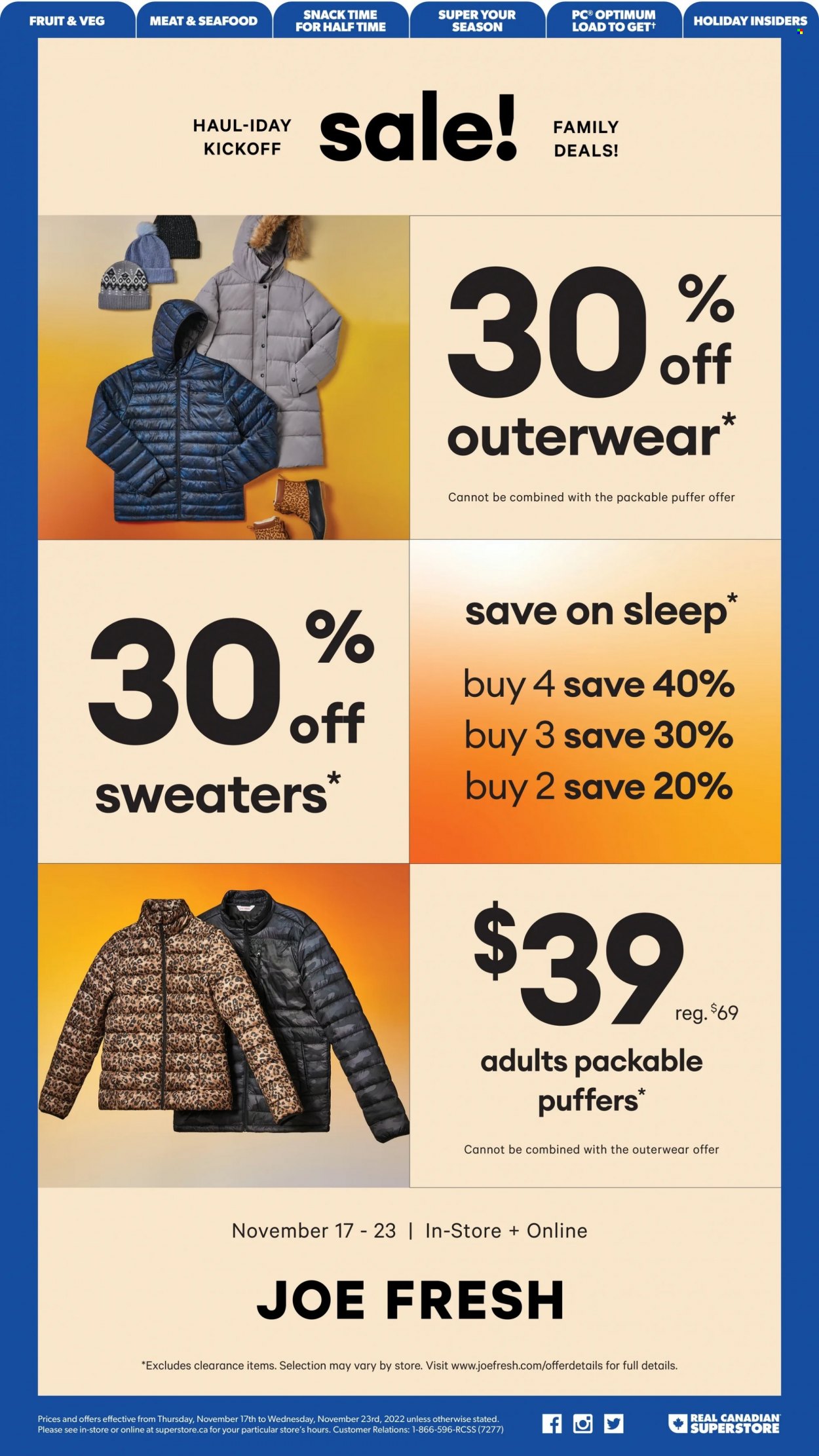 Real Canadian Superstore flyer - November 17, 2022 - November 23, 2022. Page 21