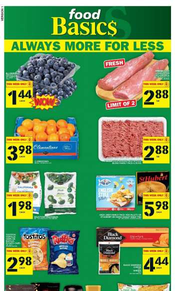 Food Basics Flyer - November 17, 2022 - November 23, 2022.