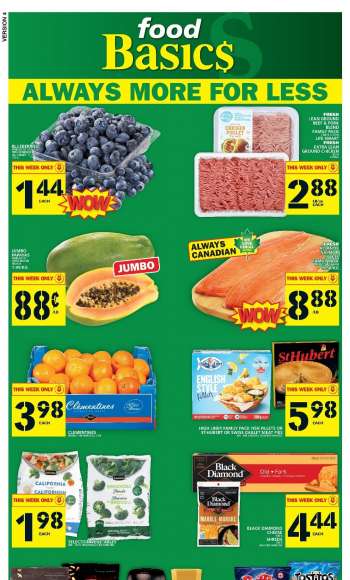Food Basics Flyer - November 17, 2022 - November 23, 2022.