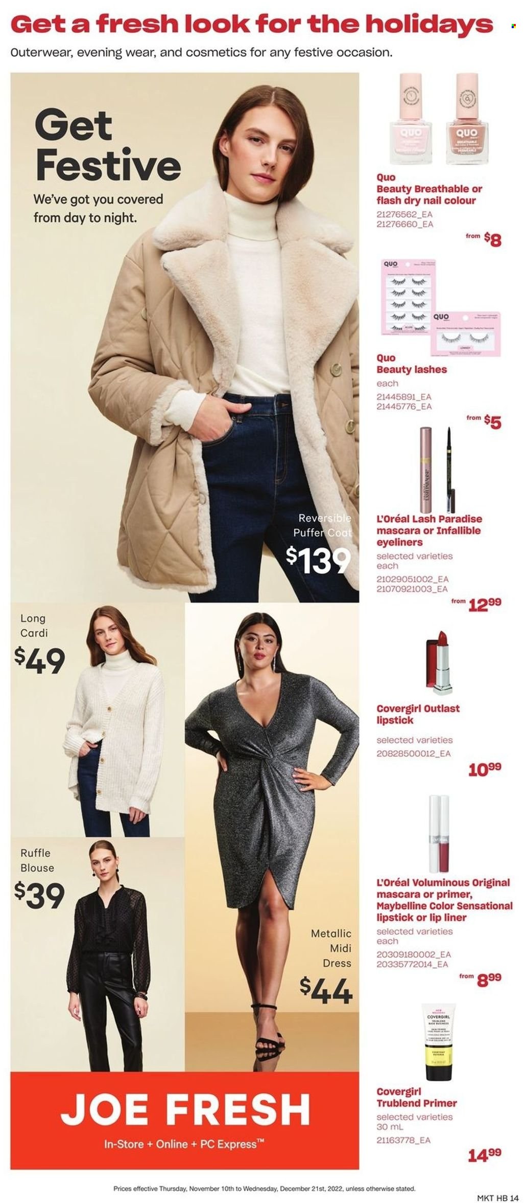 Atlantic Superstore flyer - November 10, 2022 - December 21, 2022. Page 14