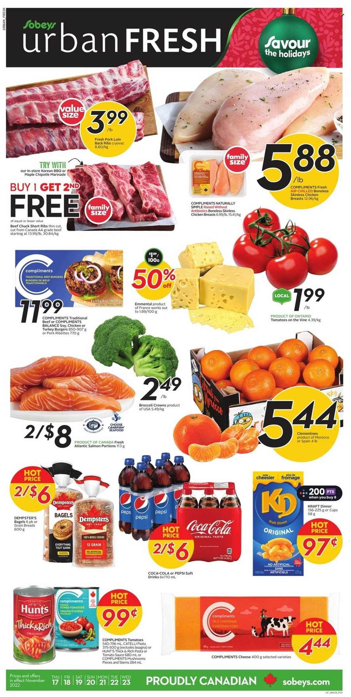 Sobeys Urban Fresh flyer - November 17, 2022 - November 23, 2022. Page 1