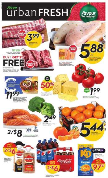 Sobeys Urban Fresh Flyer - November 17, 2022 - November 23, 2022.