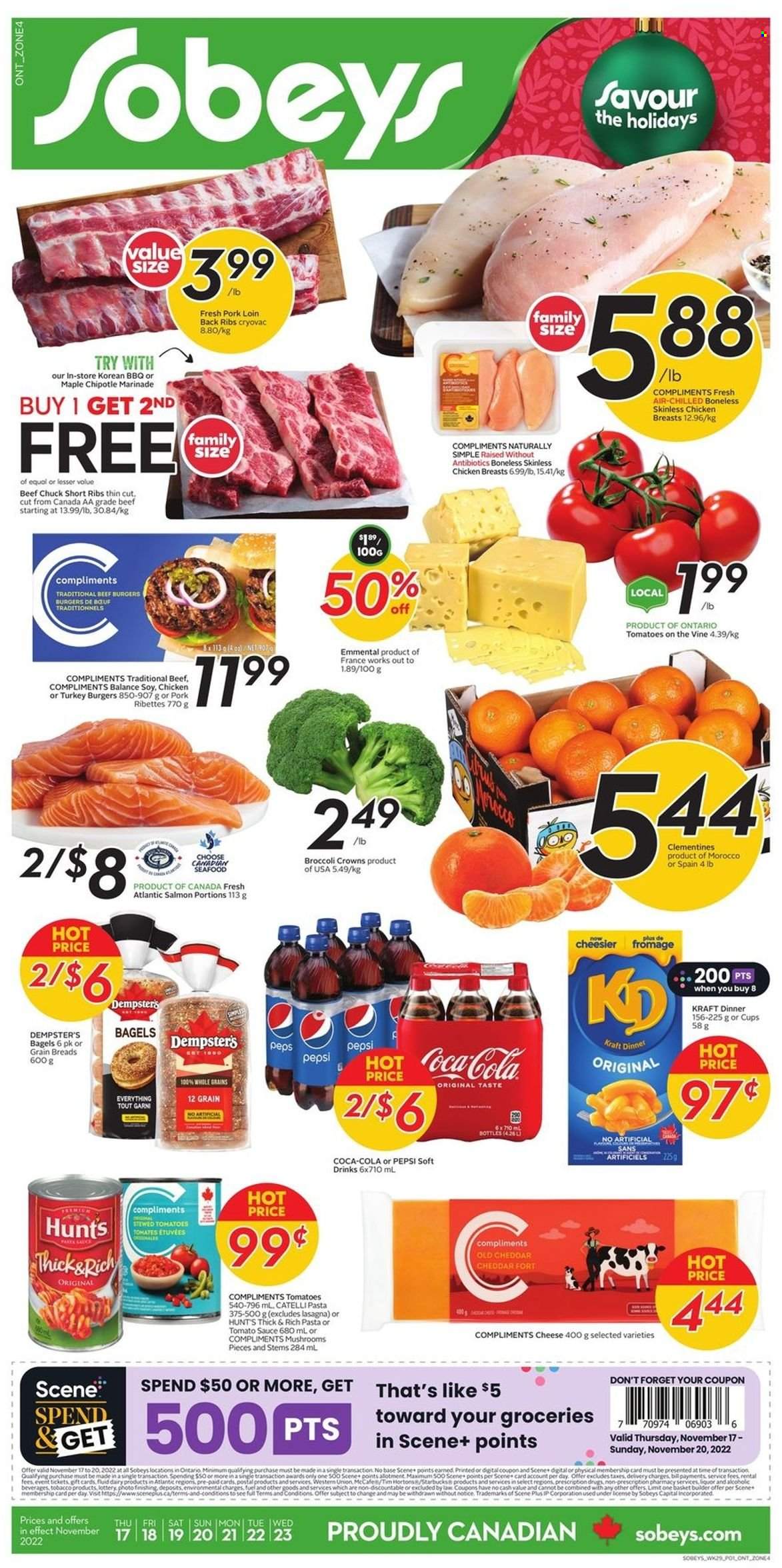 Sobeys flyer - November 17, 2022 - November 23, 2022. Page 1