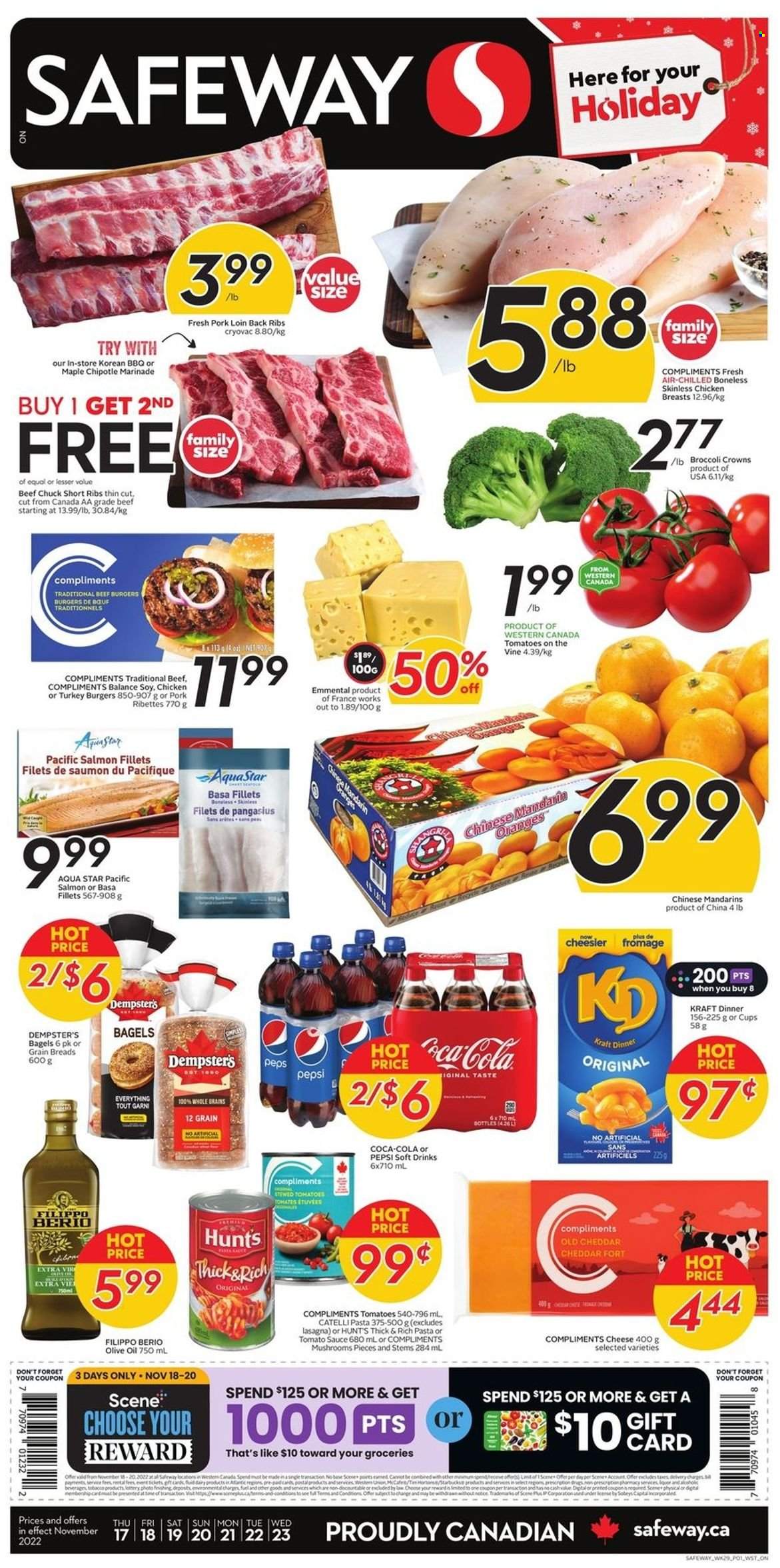 Circulaire Safeway - 17 Novembre 2022 - 23 Novembre 2022. Page 1