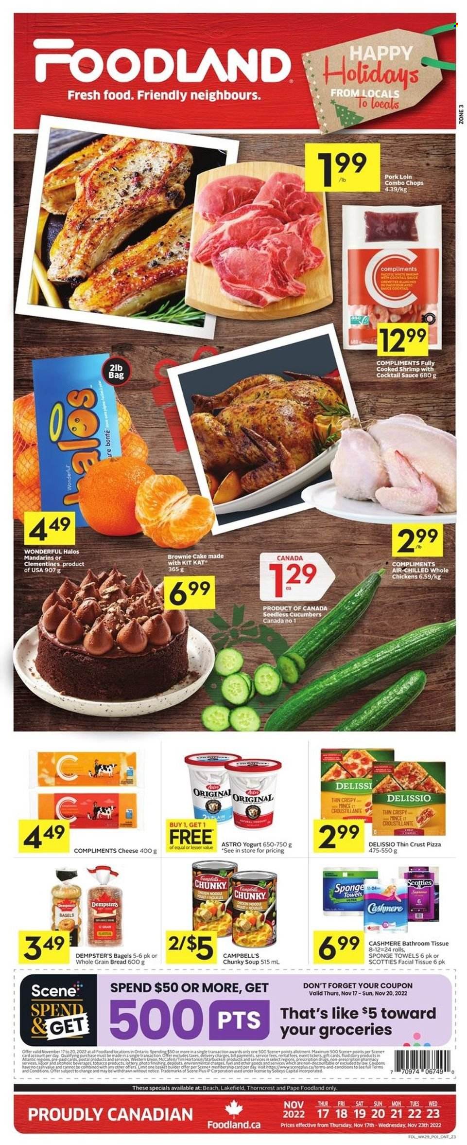 Foodland flyer - November 17, 2022 - November 23, 2022. Page 1
