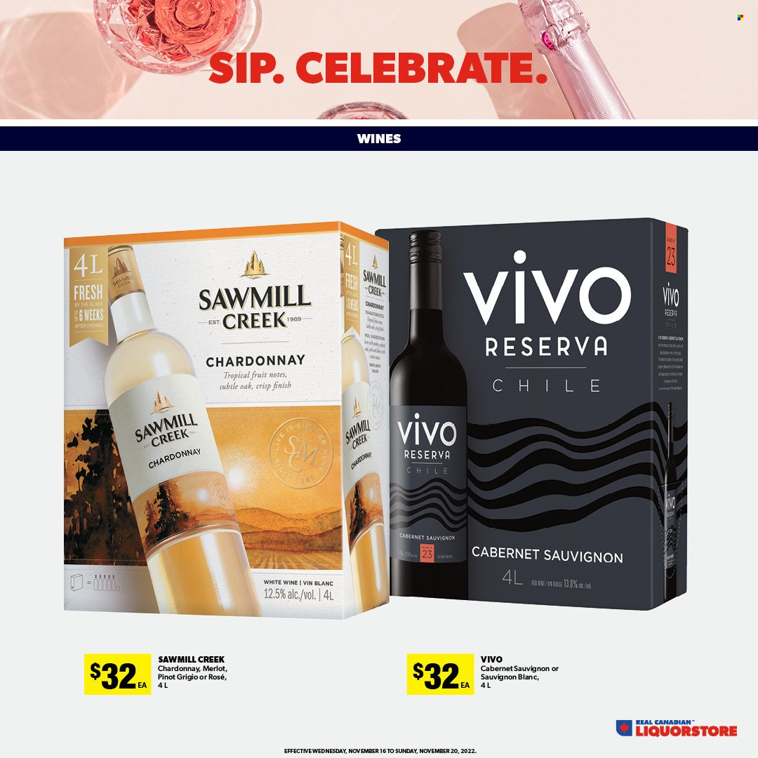Real Canadian Liquorstore flyer - November 16, 2022 - November 20, 2022. Page 7