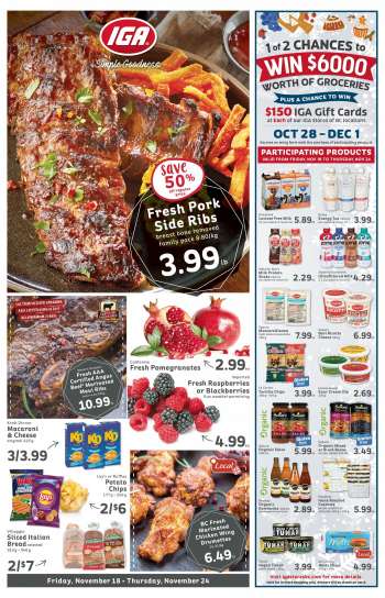 IGA Simple Goodness flyer - Weekly Deals
