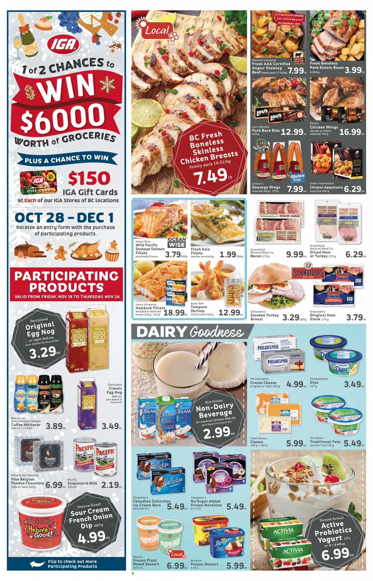 IGA Simple Goodness flyer - November 18, 2022 - November 24, 2022. Page 2