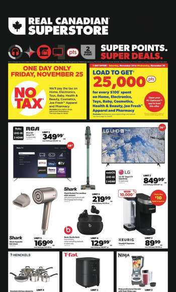 Real Canadian Superstore Flyer - November 24, 2022 - November 30, 2022.