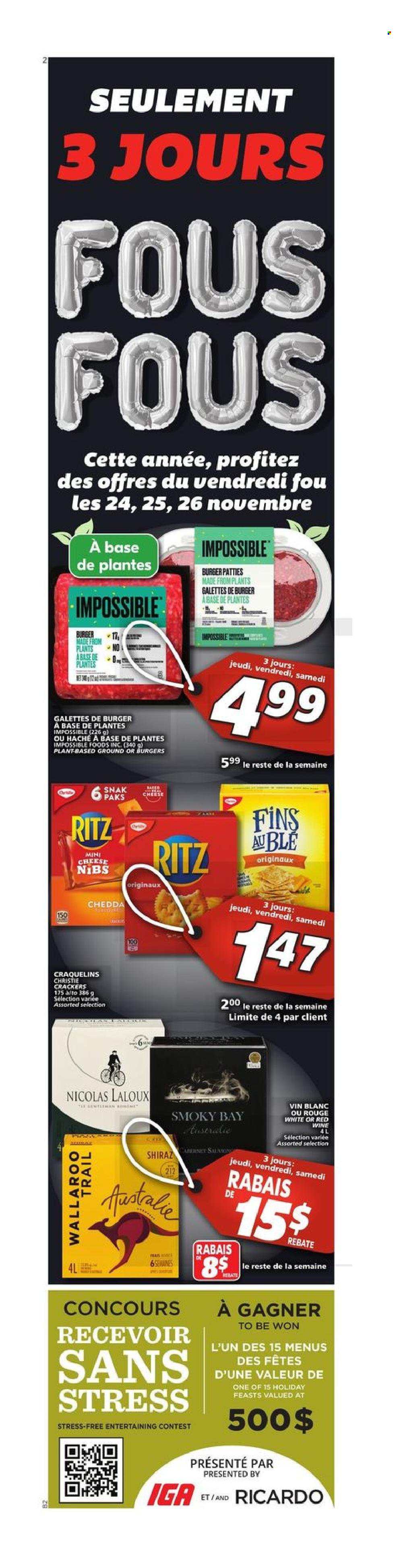 IGA flyer - November 24, 2022 - November 30, 2022. Page 12