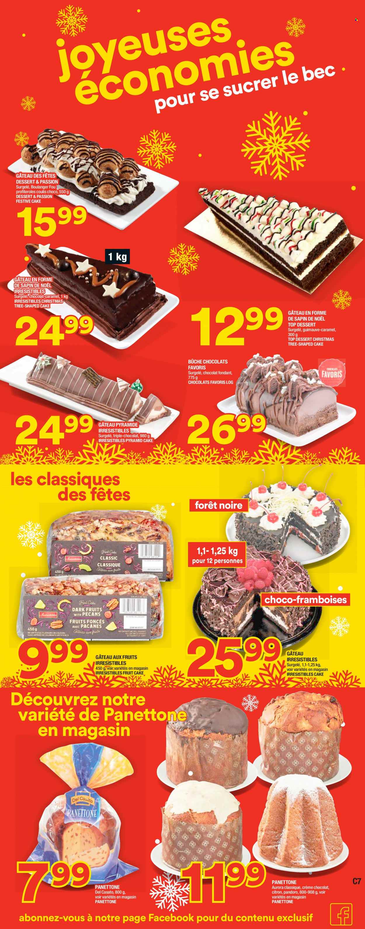 thumbnail - Super C Flyer - November 24, 2022 - January 04, 2023 - Sales products - cake, panettone, caramel. Page 6.