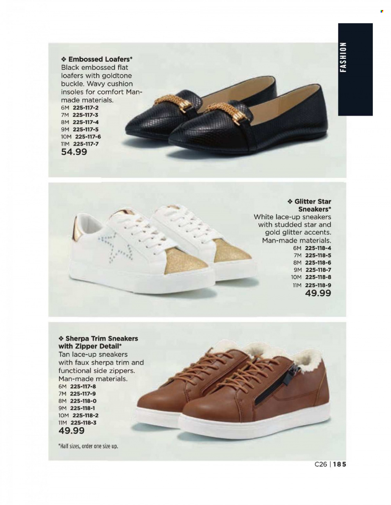 thumbnail - Avon Flyer - Sales products - cushion, sherpa, sneakers. Page 185.