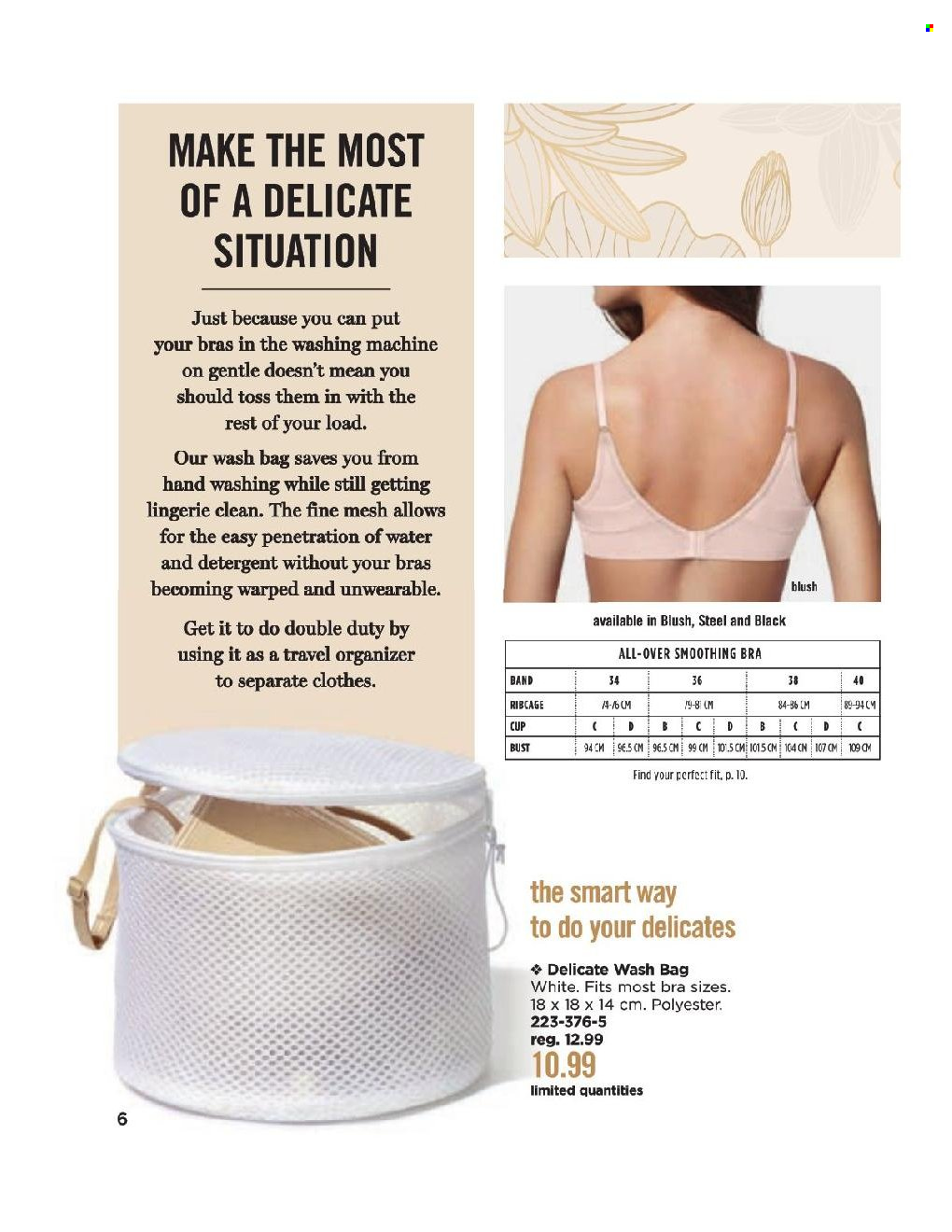 thumbnail - Avon Flyer - Sales products - bag, bra. Page 6.