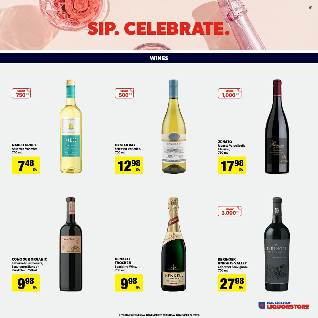Real Canadian Liquorstore flyer - November 23, 2022 - November 27, 2022. Page 5