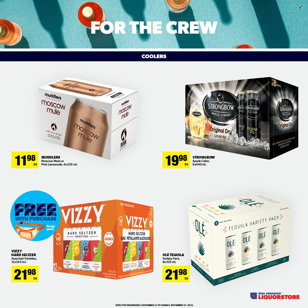 Real Canadian Liquorstore flyer - November 23, 2022 - November 27, 2022. Page 12