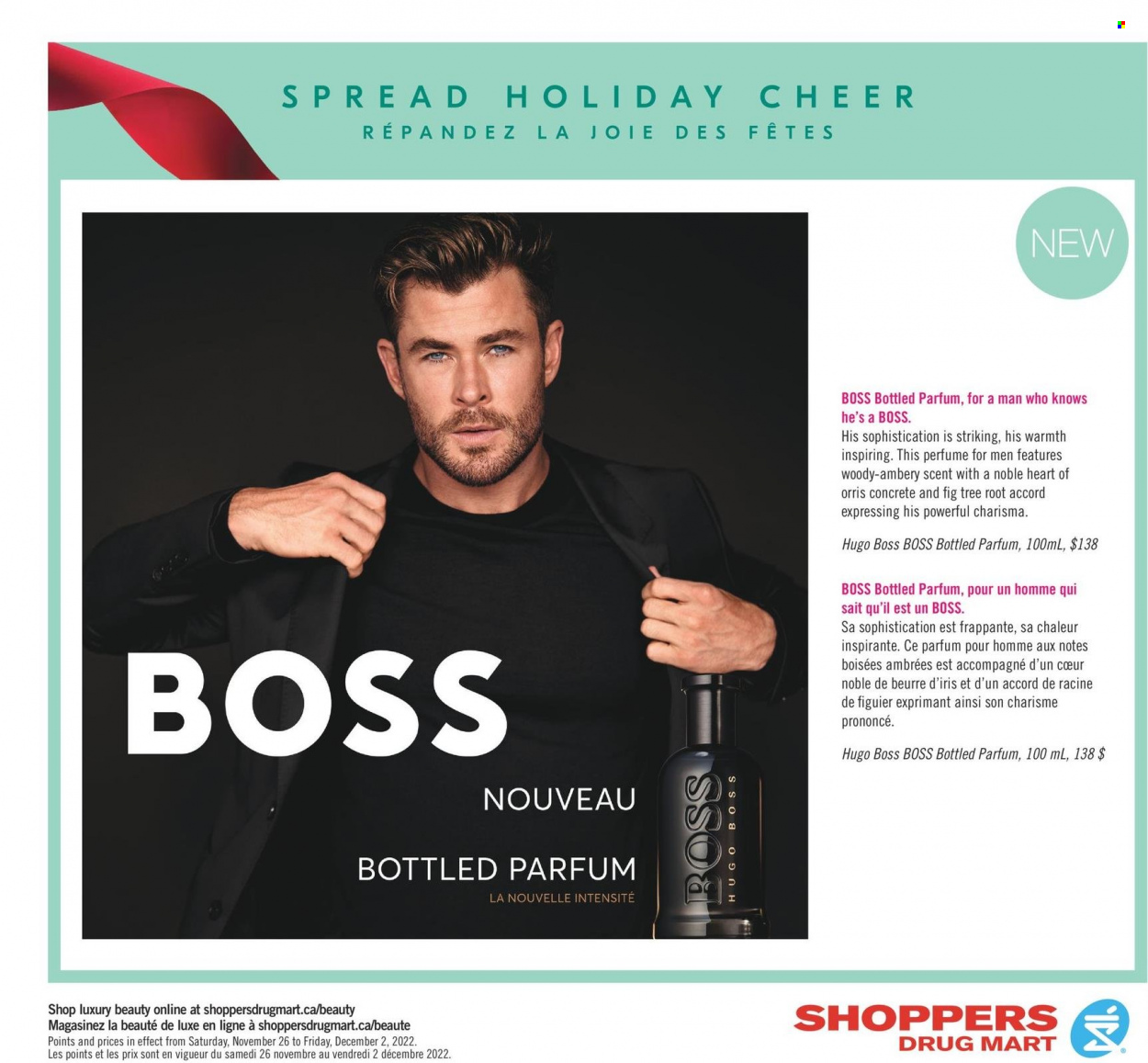 Shoppers Drug Mart flyer - November 26, 2022 - December 02, 2022. Page 14