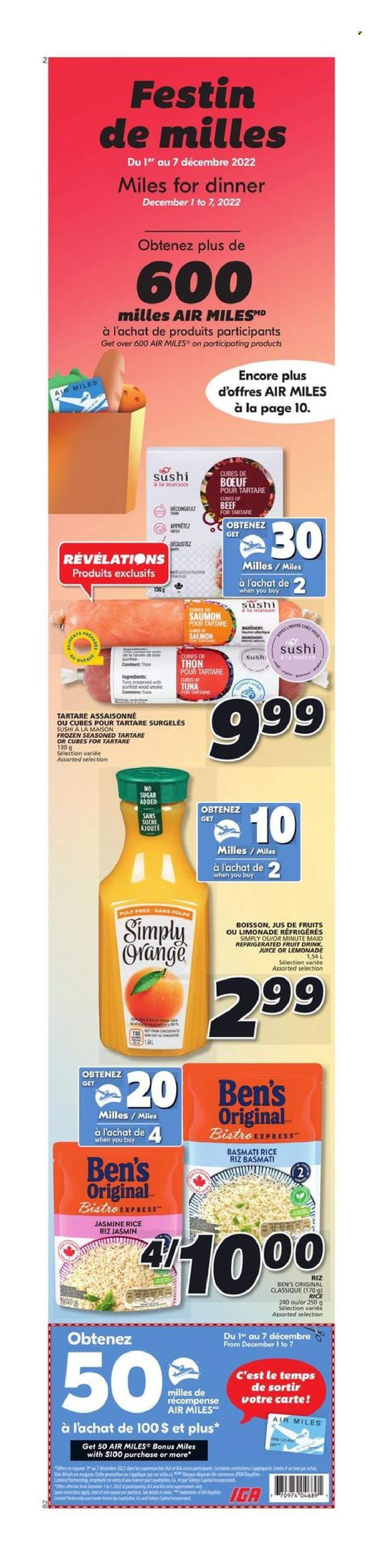 IGA flyer - December 01, 2022 - December 07, 2022. Page 12