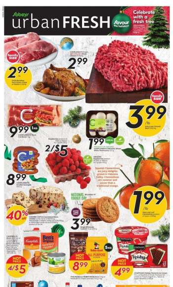 Sobeys Urban Fresh Flyer - December 01, 2022 - December 07, 2022.
