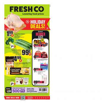 Circulaire FreshCo. - 01 Décembre 2022 - 07 Décembre 2022.