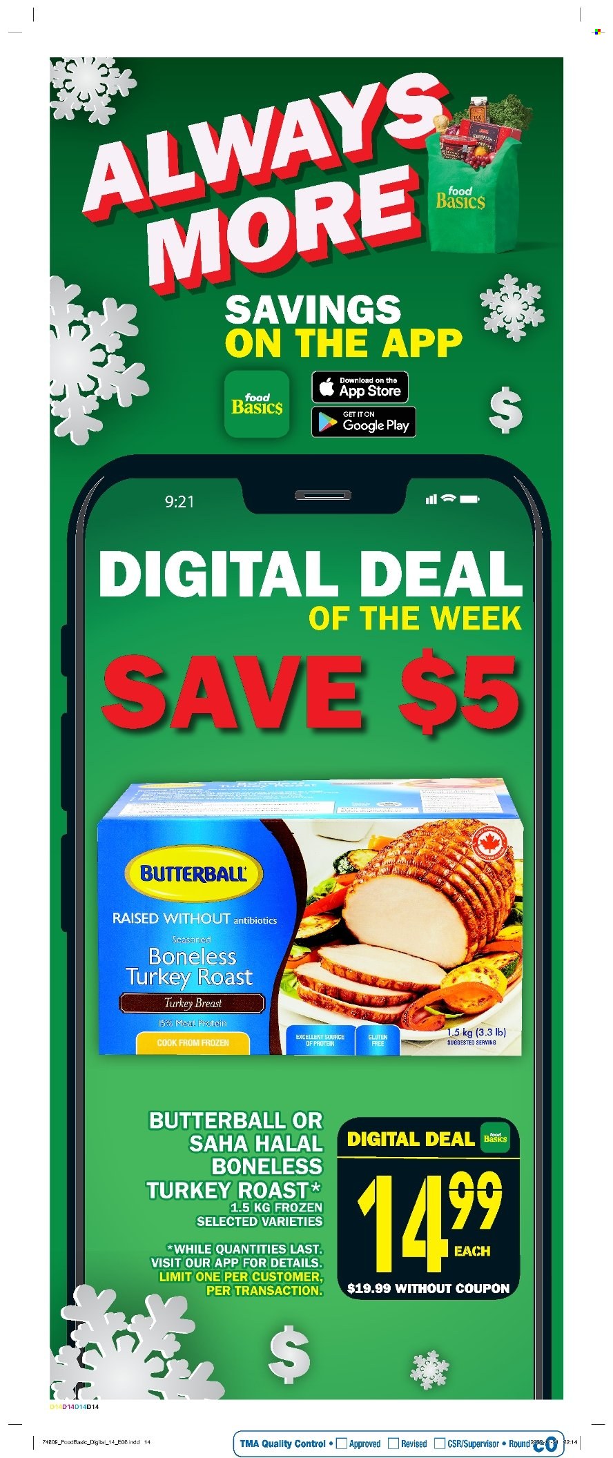 Food Basics flyer - December 01, 2022 - December 07, 2022. Page 16