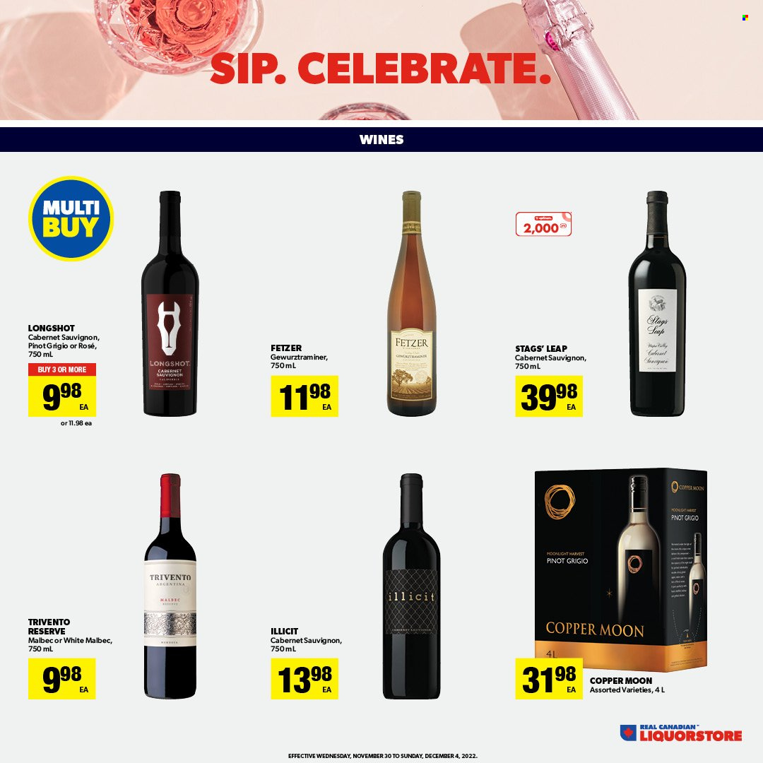 Real Canadian Liquorstore flyer - November 30, 2022 - December 04, 2022. Page 5