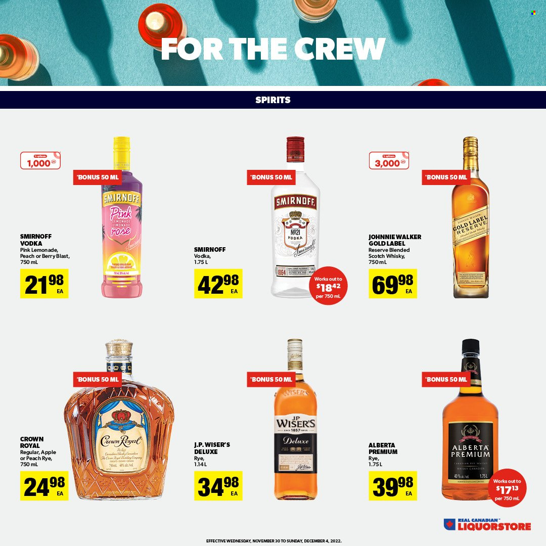 Real Canadian Liquorstore flyer - November 30, 2022 - December 04, 2022. Page 7