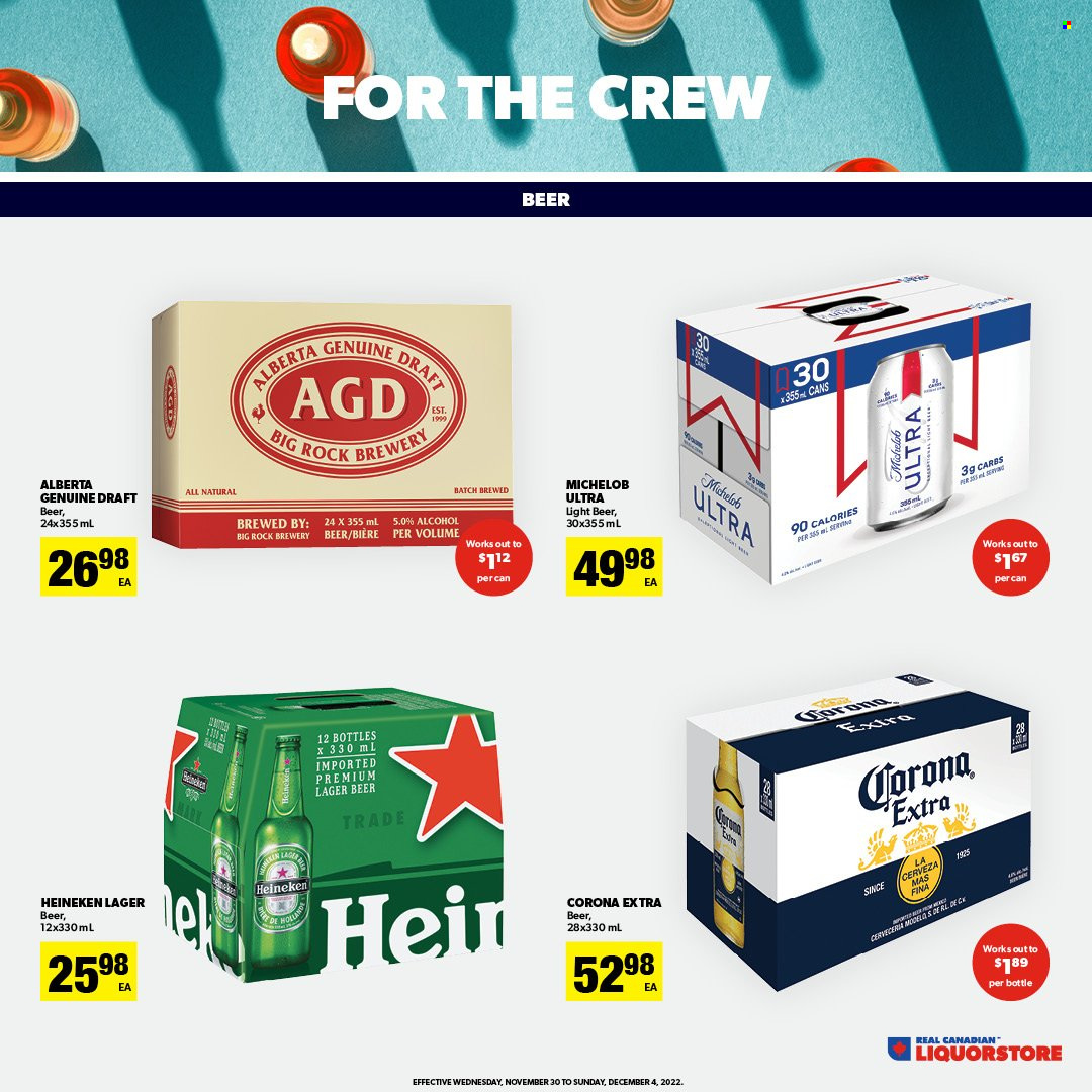 Real Canadian Liquorstore flyer - November 30, 2022 - December 04, 2022. Page 9