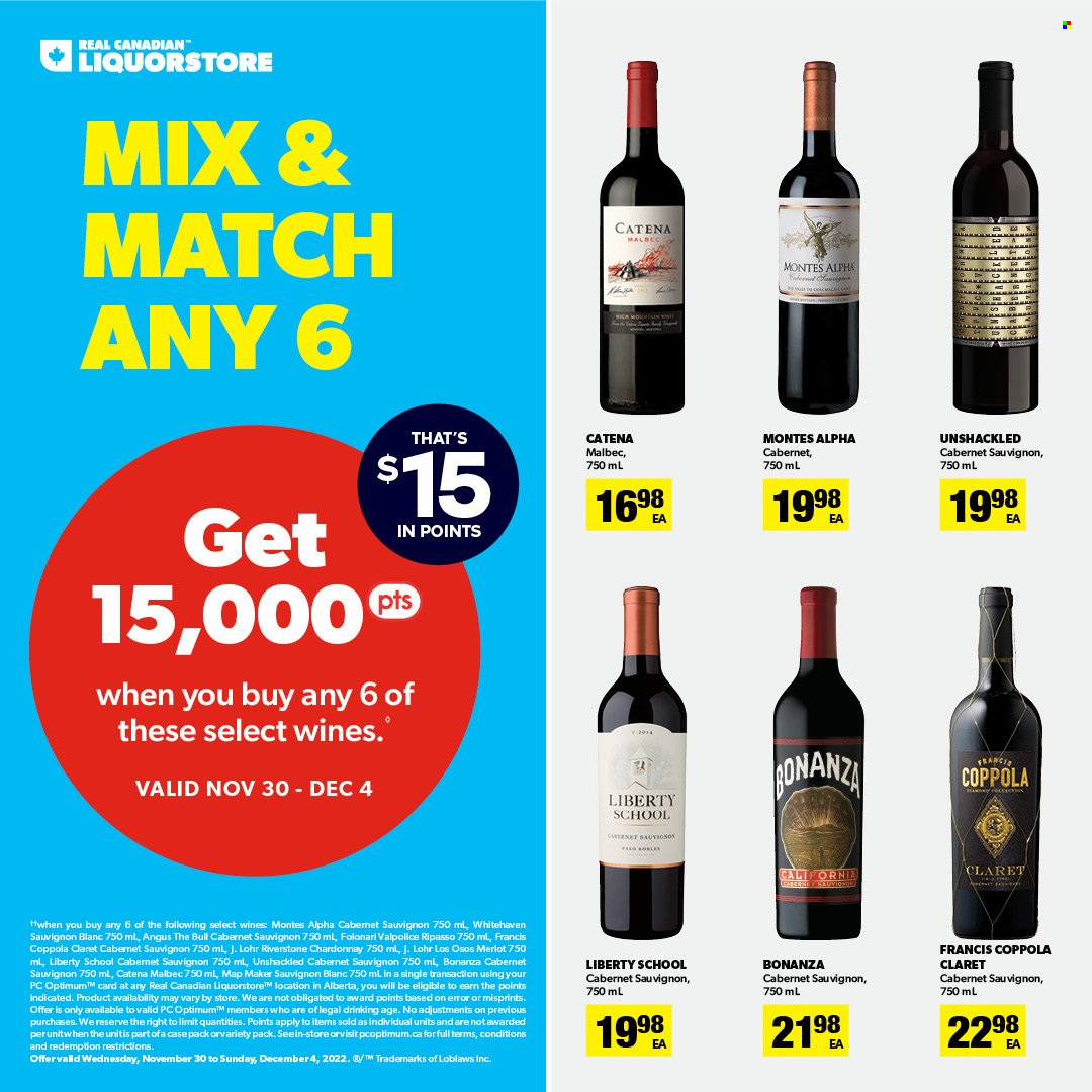 Real Canadian Liquorstore flyer - November 30, 2022 - December 04, 2022. Page 12