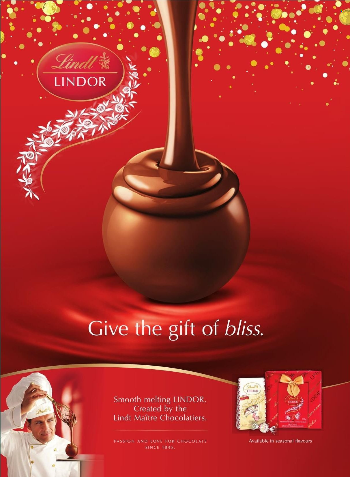 thumbnail - Pharmaprix Flyer - November 25, 2022 - December 22, 2022 - Sales products - chocolate, Lindt, Lindor. Page 40.