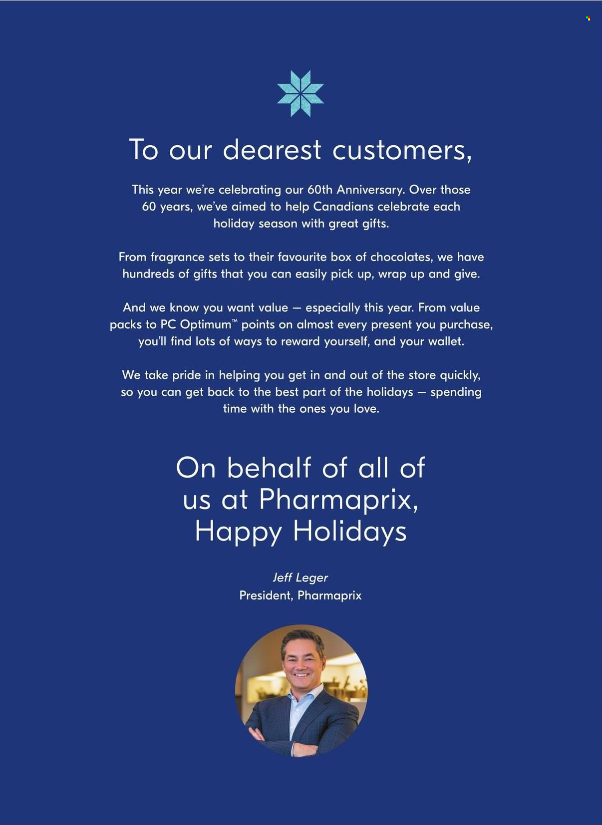 thumbnail - Pharmaprix Flyer - November 25, 2022 - December 22, 2022 - Sales products - Président, chocolate, fragrance, Optimum. Page 52.