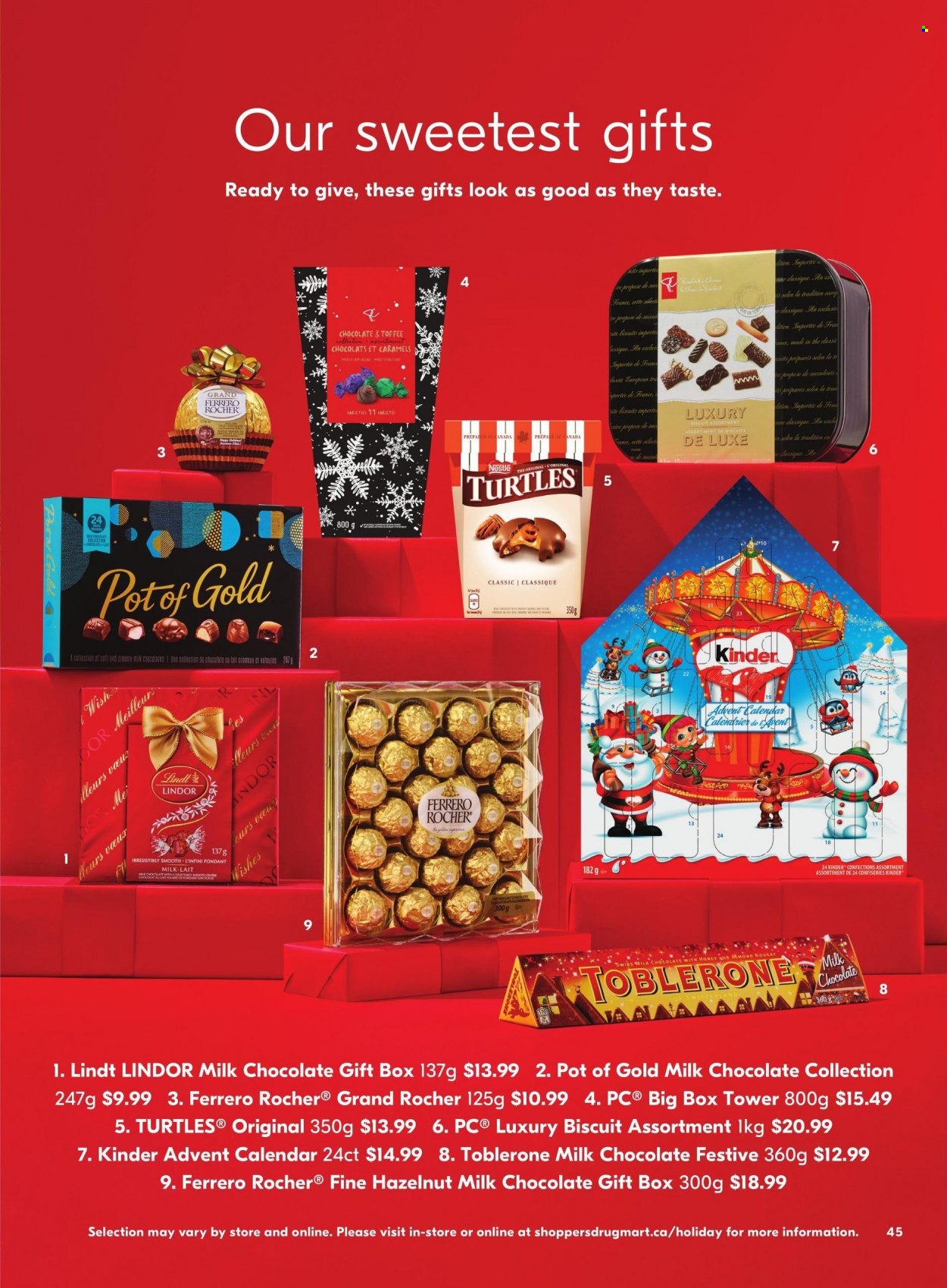 Shoppers Drug Mart flyer - November 25, 2022 - December 22, 2022. Page 45