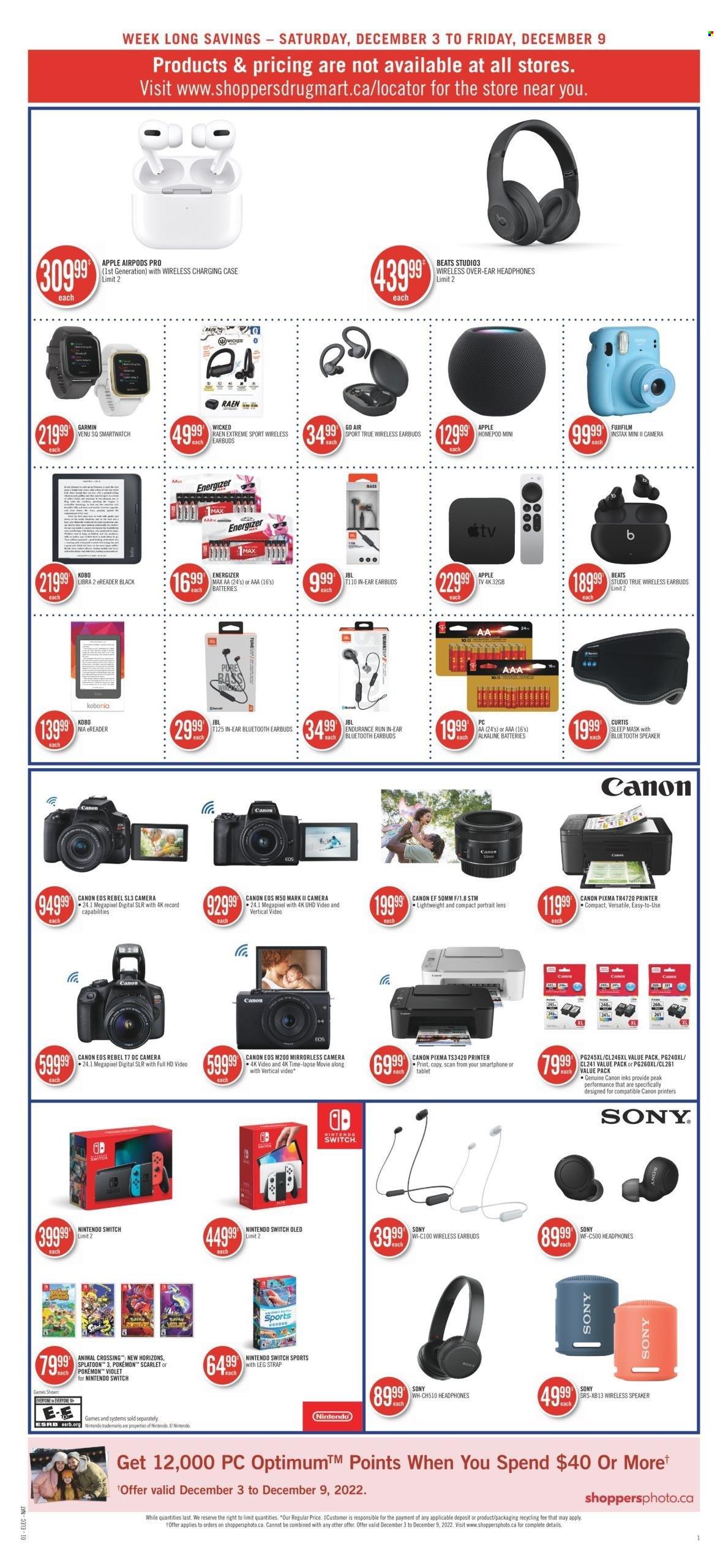 Shoppers Drug Mart flyer - December 03, 2022 - December 09, 2022. Page 8